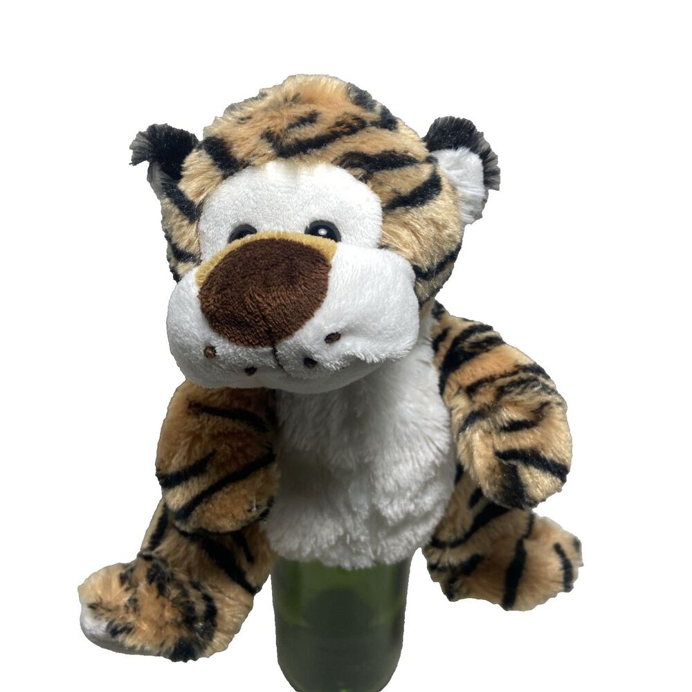 Kelly Toy Tiger Cat Plush Hand Puppet 8 inch Faux Fur Golf Club Cover Tigers